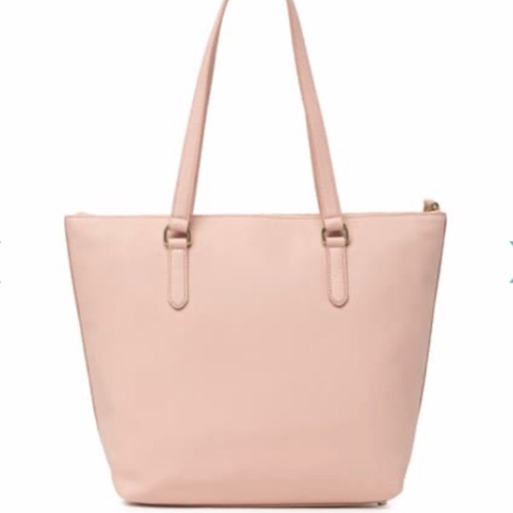 Kate Spade Pink Tote Bag with Gold Hardware - Picture 4 of 8